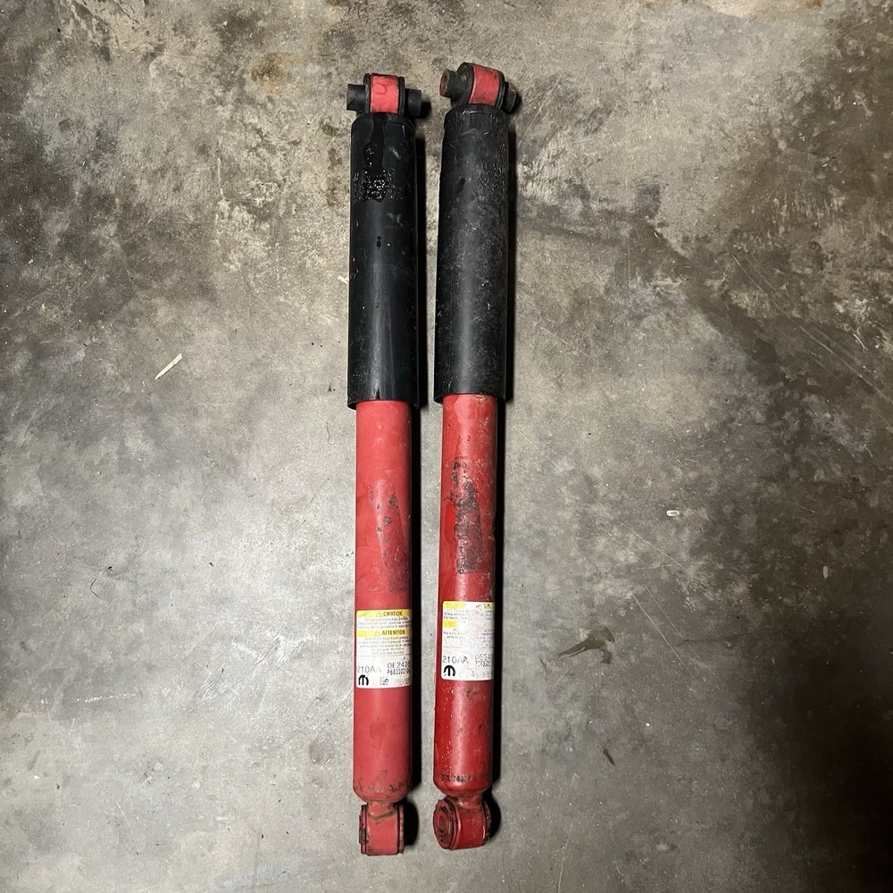 Factory Rubicon Heavy Duty Front Shock Set 2018-2026 Jeep Wrangler Rubicon JL
